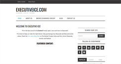 Desktop Screenshot of executiveice.com